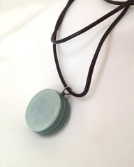 WOTS Pendant circle layers seafoam