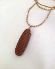 WOTS pendant brown tiger