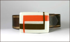track buckle brn and orange